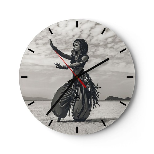 Horloge murale verre - murale, en