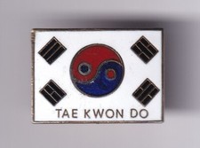 RARE PINS PIN'S .. SPORT JUDO DOJO CLUB TEAM TAE KWON DO COREE DU SUD ~FZ