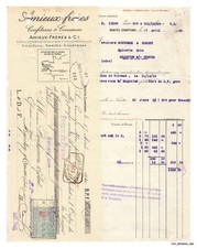 FAC-BFP1-0278-FACTURE - CONFITURES ET CONSERVES - AMIEUX FRERES - NANTES-CHANT