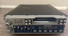 Autoradio Sharp vintage 1980s