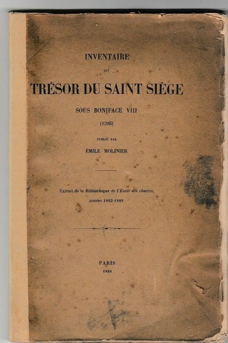 Molinier inventaire du - inventaire,