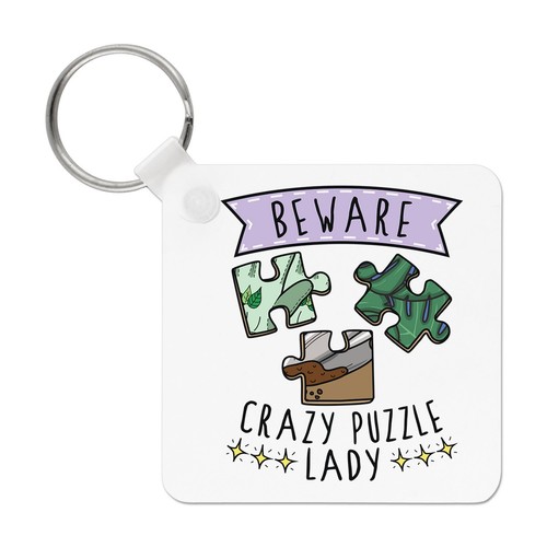 Attention crazy puzzle - attention, lady
