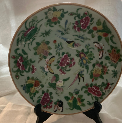 Antique chinese plate - antique,