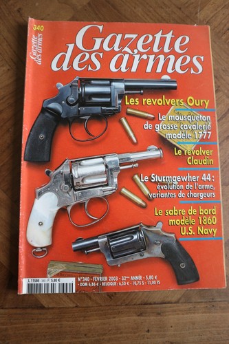 Revue gazette armes - armes, n°340