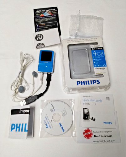 Philips gogear vibe 4gb - 4gb, mp3