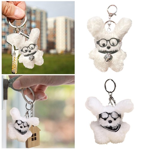 Porte clés peluche pour - porte-clés, en