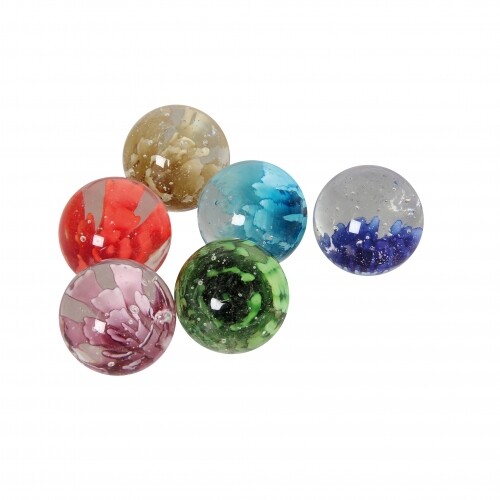 Billes verre fleur 3d - en,