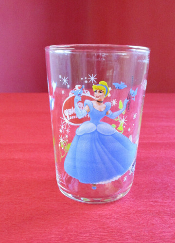 Verre moutarde disney - verre, moutarde-