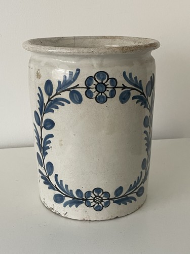 Pot pharmacie style faience - de,