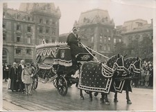 REIMS c. 1930 - Attelage