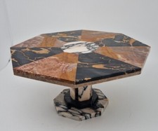 Centre De Table, Plat A Gateau En Marbre Art Deco