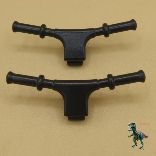 Playmobil guidon noir moto - playmobil, x2