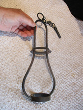 Fer à Pendre Petite Lampe à Pétrole ou Création artistique Personnelle Bougeoir