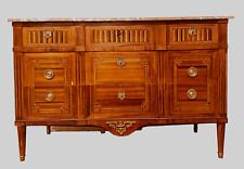 commode Louis XVI marqueterie