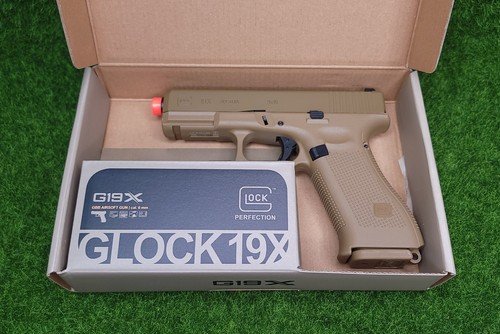 Umarex glock 19x 6mm gbb - 6mm, green