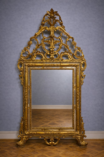 Très grand miroir bois - en,
