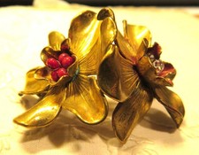 BROCHE ART DECO ancienne DUO