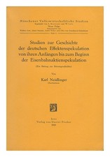 Neidlinger, Karl Studien Zur