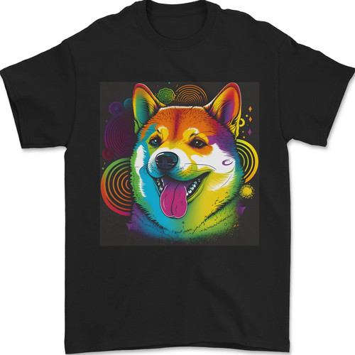 Coloré shiba inu chien - shiba,