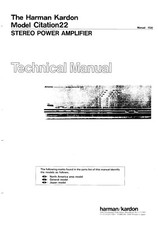 Manuel service pour harman - pour,