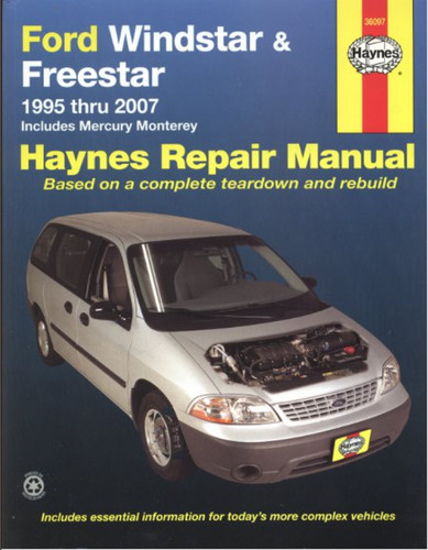 Manuel ford windstar freestar - ford,