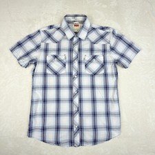 Chemise Levis Homme L Bleu À