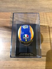 1/8 CASQUE HELMET VALENTINO ROSSI MOTO GP 2005 WINTER TESTING MINICHAMPS