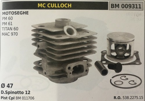 Cylindre complet piston et - complet,