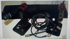 2 MICROS SUR SUPPORTS PUBLIC ADRESS /CONFERENCE TELEVIC + LUMIERE ROUGE