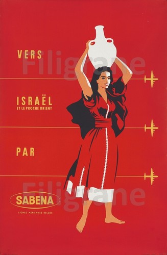 Sabena israël avion - israËl,