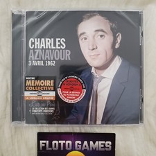 CD MUSICAL : Charles Aznavour - 3 Avril 1962 - NEUF - Floto Games