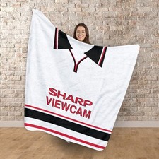 Manchester Rouge Rétro 1999 Extérieur Football Chemise Personnalisé Polaire Drap