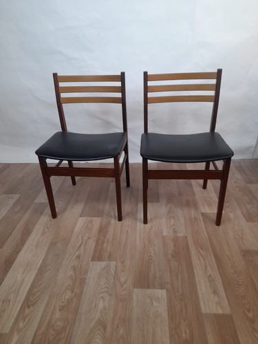 Paire chaise scandinave en - chaise,