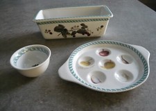 PLATS EN PORCELAINE TOGNANA - LE TERRINE BOTANICHE - Made in ITALY