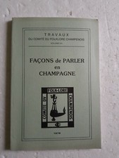 Façons de parler en Champagne
