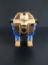 Power Rangers Zeo Megazord Zord Blue Gold Lion Sphinx Bandai 1996