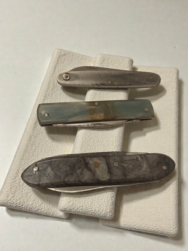 Lot couteaux suisses vintage - couteaux,