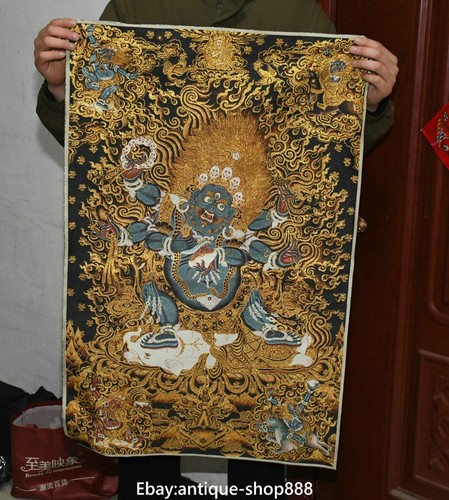 Tibet cloth silk buddha - silk,