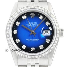 Rolex Datejust Bleu Vignette