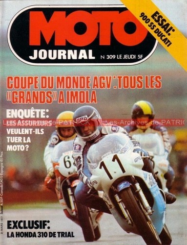 Moto journal 309 essai ducati - journal,