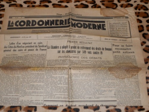 Cordonnerie moderne n - n°, 4