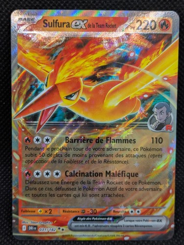 Carte pokemon sulfura - pokemon,