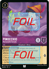 Pinocchio - Marionnette bavarde FOIL [58/204 FR 2]