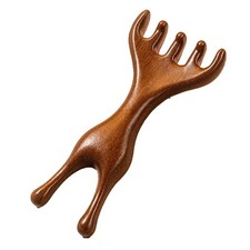 Peigne de massage en bois de