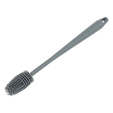 Goupillon Bouteille "Caoutchouc" 33cm Gris