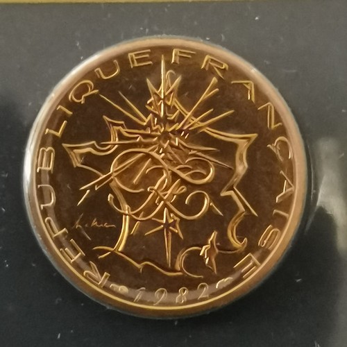 Francs mathieu 1982 tranche - 10,