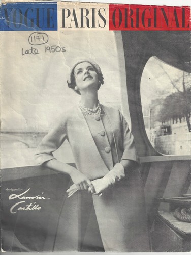 1958 vintage vogue couture - vintage,