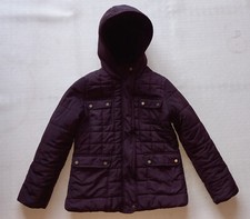 Jacadi Très joli manteau doudoune à capuche couleur chocolat - Très bon état