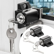 Lot de 2 serrures de fenêtre pour portes patio portes et fenêtres sécurisées