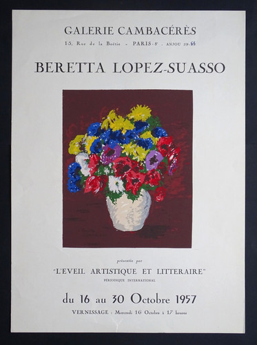 Beretta lopez suasso affiche - suasso,